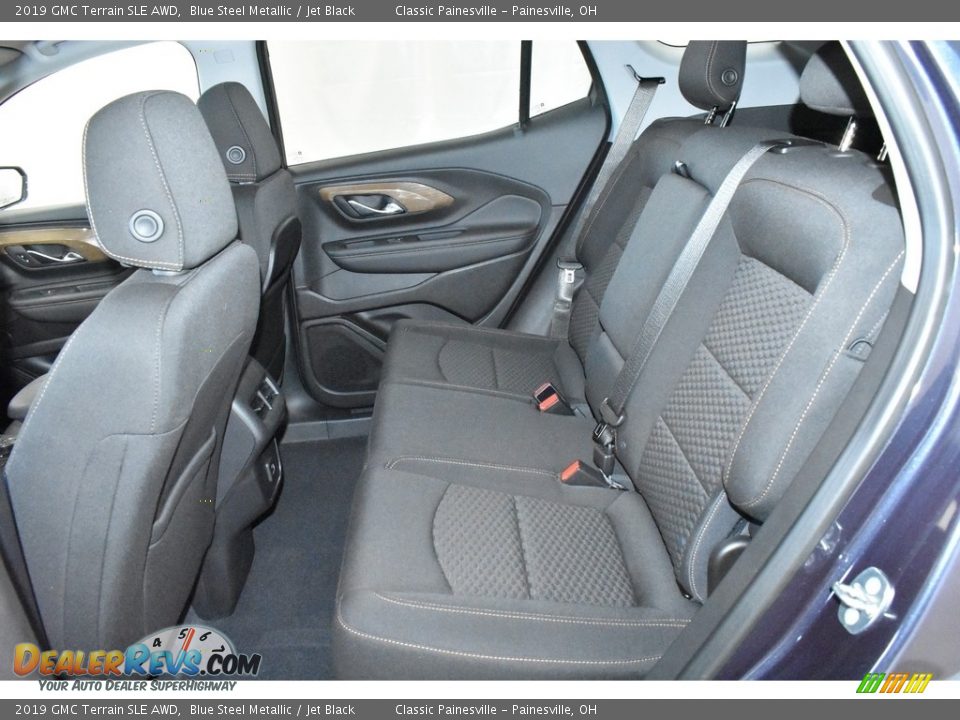 2019 GMC Terrain SLE AWD Blue Steel Metallic / Jet Black Photo #7