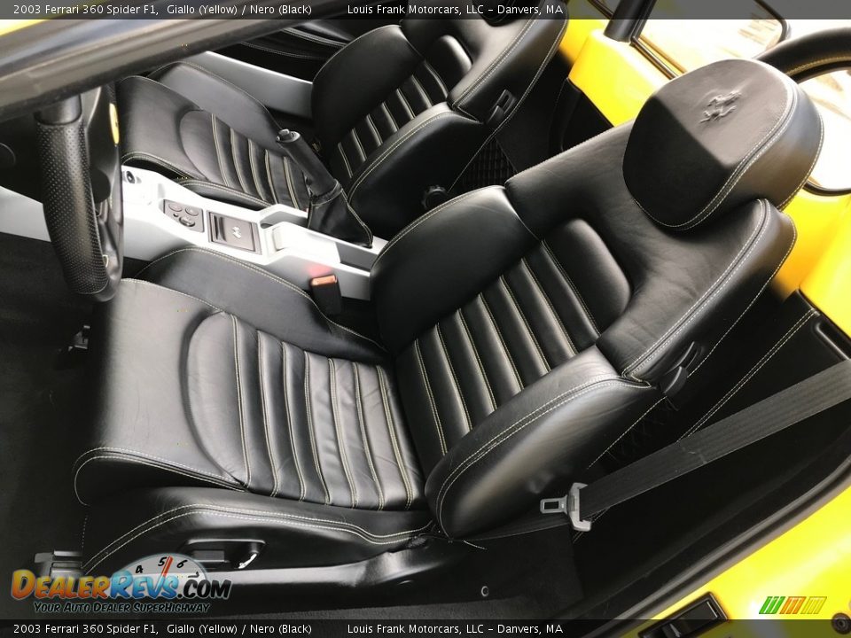 Front Seat of 2003 Ferrari 360 Spider F1 Photo #14