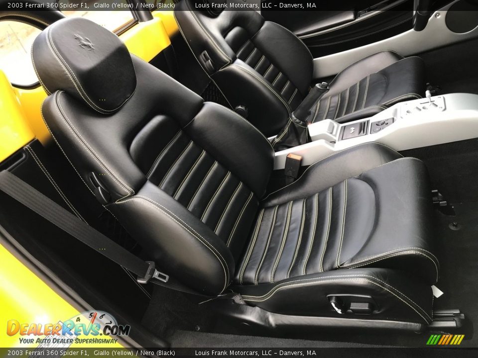 Front Seat of 2003 Ferrari 360 Spider F1 Photo #15