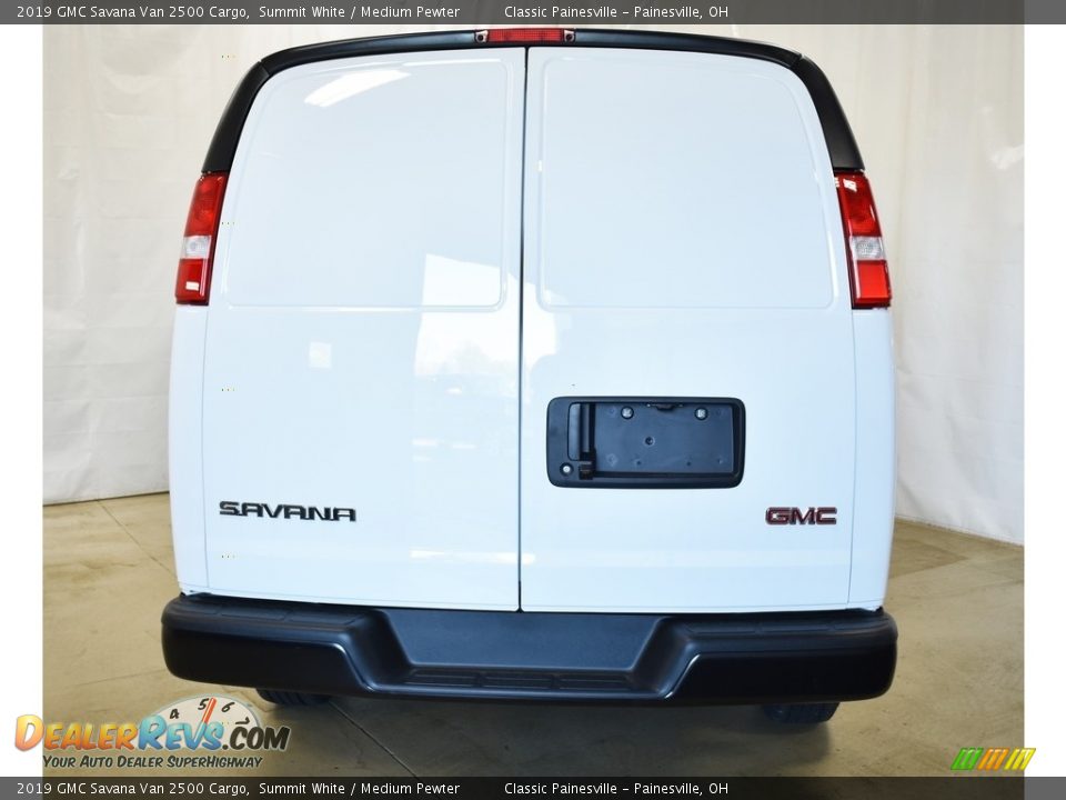 2019 GMC Savana Van 2500 Cargo Summit White / Medium Pewter Photo #3