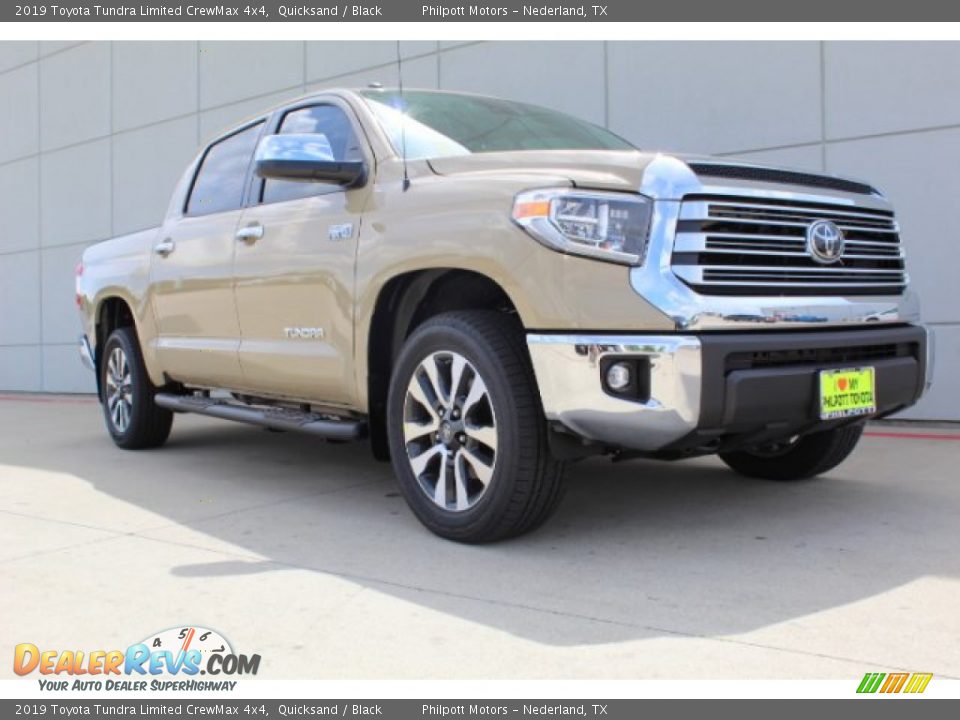 2019 Toyota Tundra Limited CrewMax 4x4 Quicksand / Black Photo #2