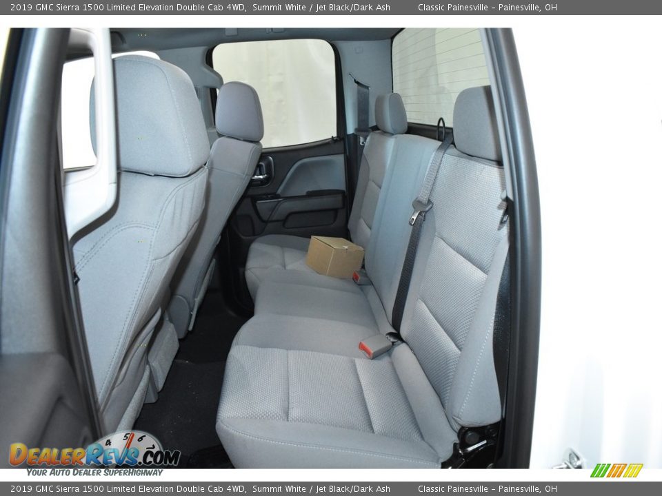 2019 GMC Sierra 1500 Limited Elevation Double Cab 4WD Summit White / Jet Black/Dark Ash Photo #7