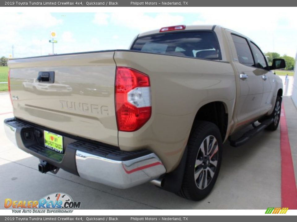 2019 Toyota Tundra Limited CrewMax 4x4 Quicksand / Black Photo #8