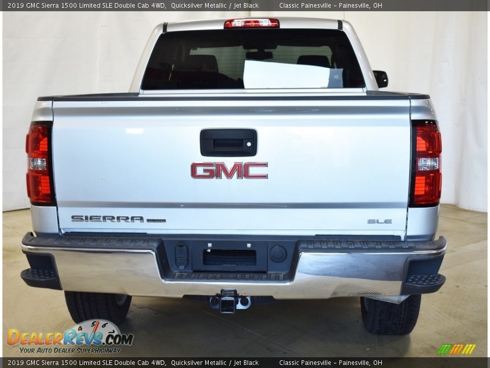 2019 GMC Sierra 1500 Limited SLE Double Cab 4WD Quicksilver Metallic / Jet Black Photo #3
