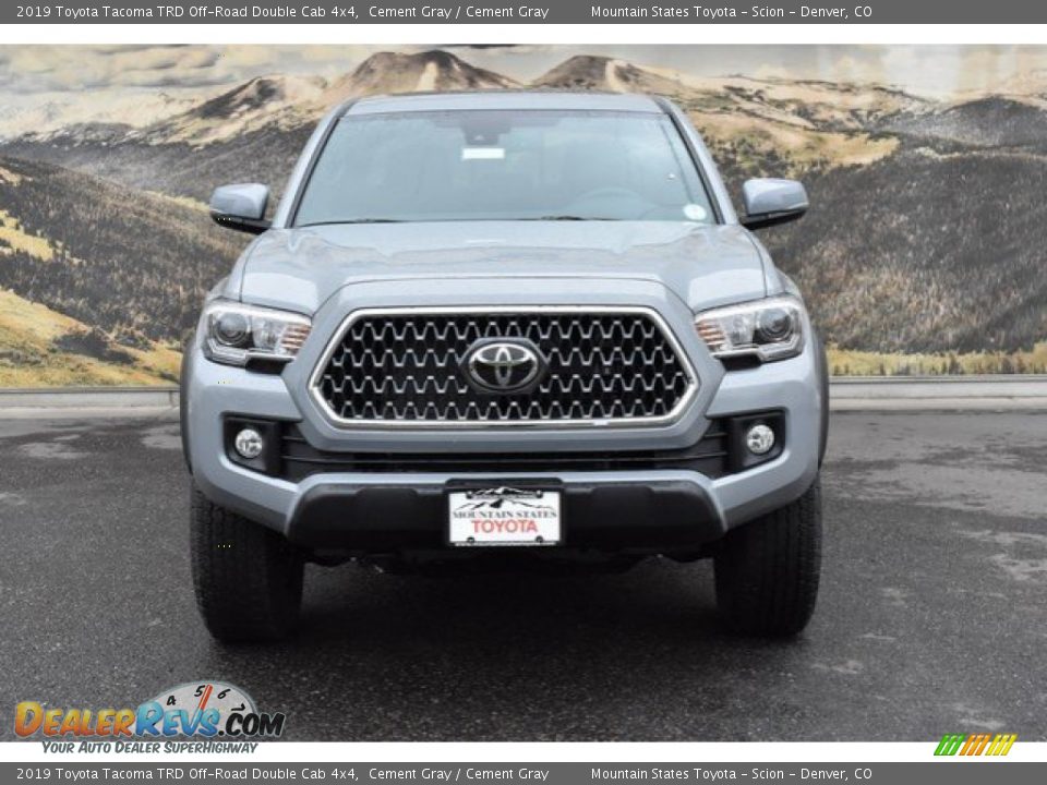2019 Toyota Tacoma TRD Off-Road Double Cab 4x4 Cement Gray / Cement Gray Photo #2