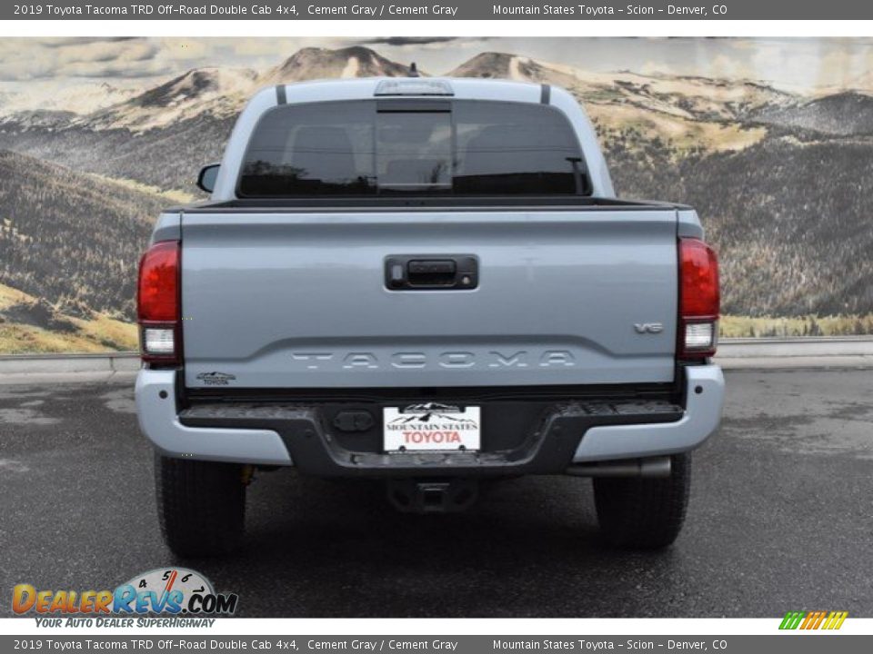 2019 Toyota Tacoma TRD Off-Road Double Cab 4x4 Cement Gray / Cement Gray Photo #4