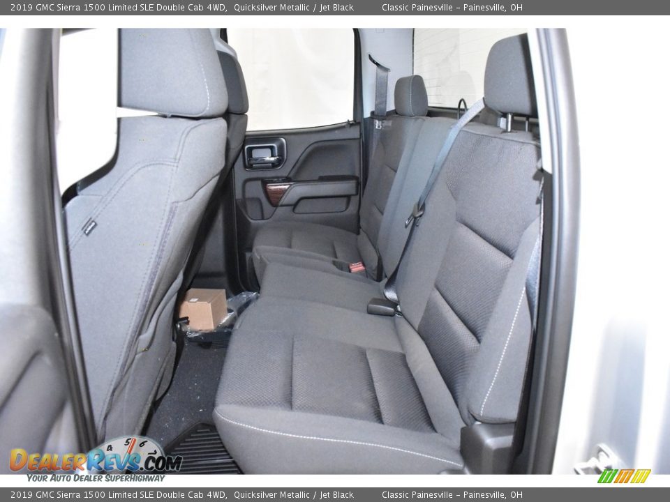 2019 GMC Sierra 1500 Limited SLE Double Cab 4WD Quicksilver Metallic / Jet Black Photo #7