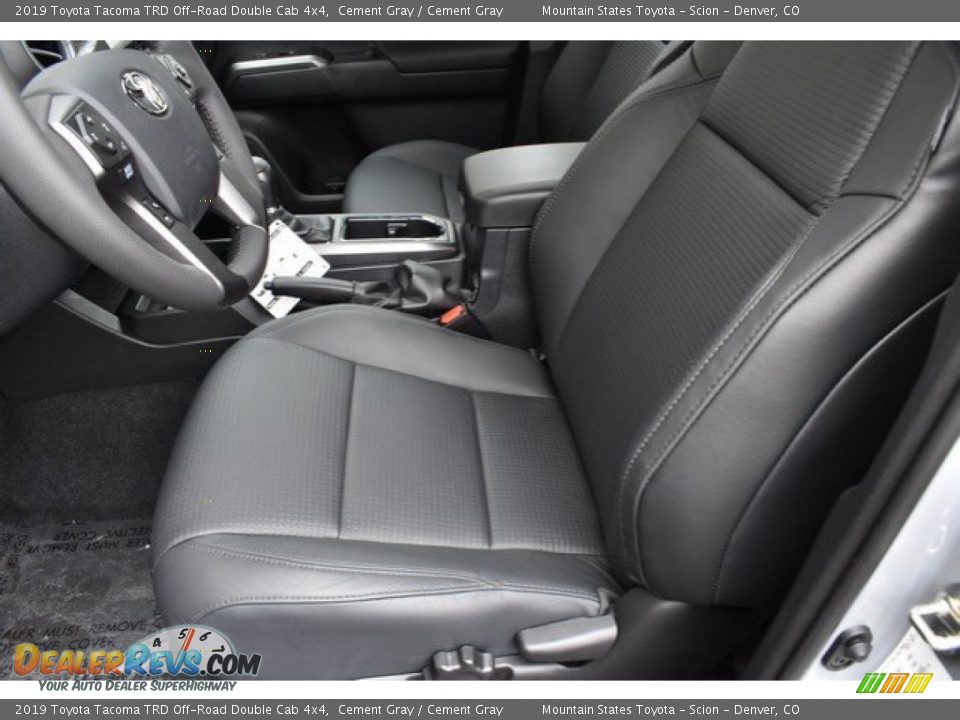 2019 Toyota Tacoma TRD Off-Road Double Cab 4x4 Cement Gray / Cement Gray Photo #6