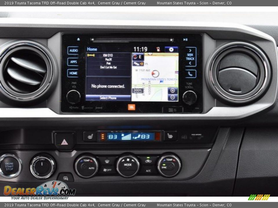 2019 Toyota Tacoma TRD Off-Road Double Cab 4x4 Cement Gray / Cement Gray Photo #9