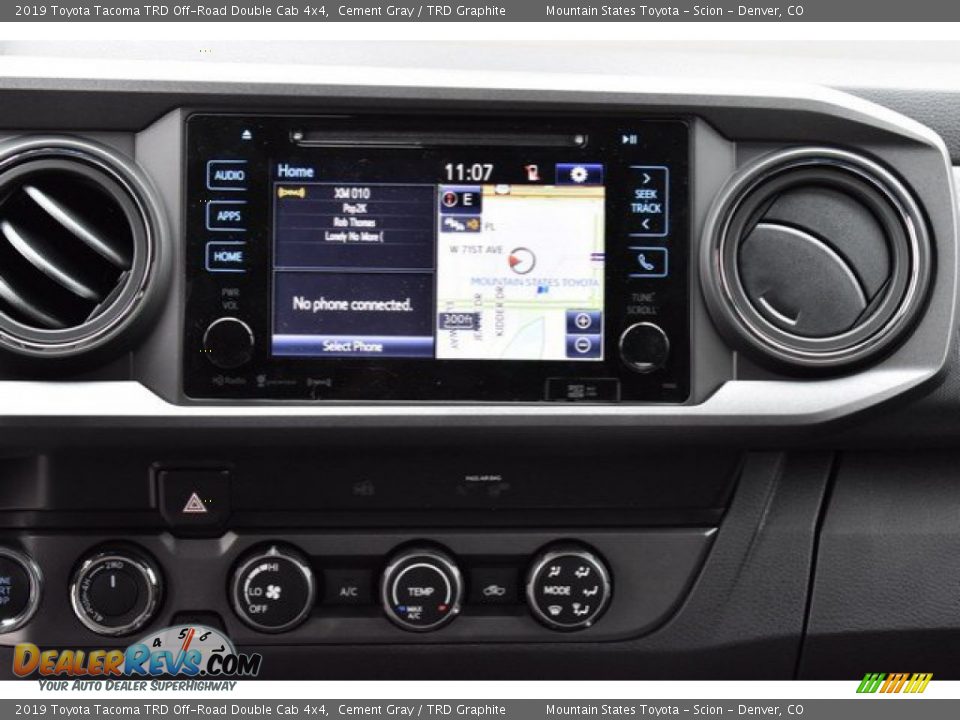 2019 Toyota Tacoma TRD Off-Road Double Cab 4x4 Cement Gray / TRD Graphite Photo #8