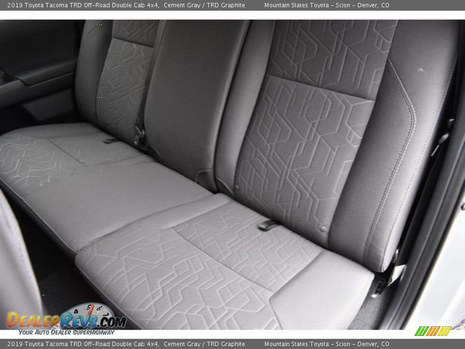 2019 Toyota Tacoma TRD Off-Road Double Cab 4x4 Cement Gray / TRD Graphite Photo #9