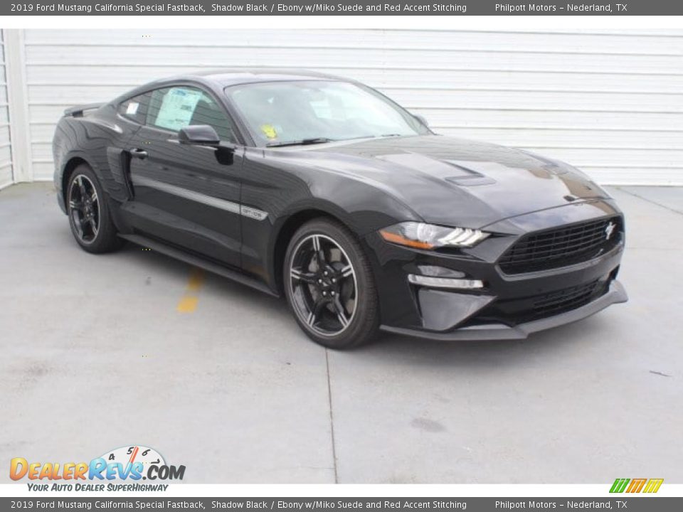Front 3/4 View of 2019 Ford Mustang California Special Fastback Photo #2