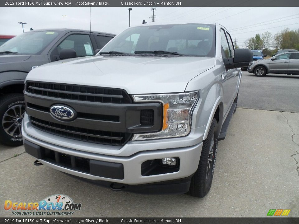 2019 Ford F150 XLT SuperCrew 4x4 Ingot Silver / Black Photo #1