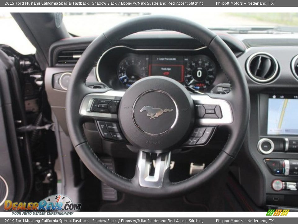 2019 Ford Mustang California Special Fastback Steering Wheel Photo #20
