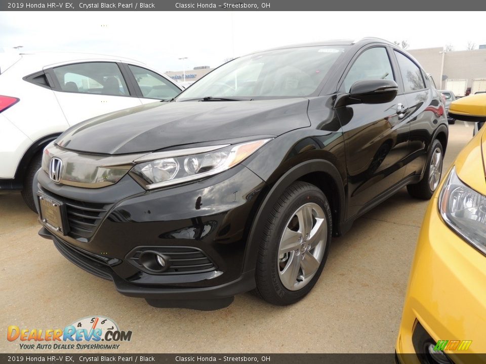 2019 Honda HR-V EX Crystal Black Pearl / Black Photo #1