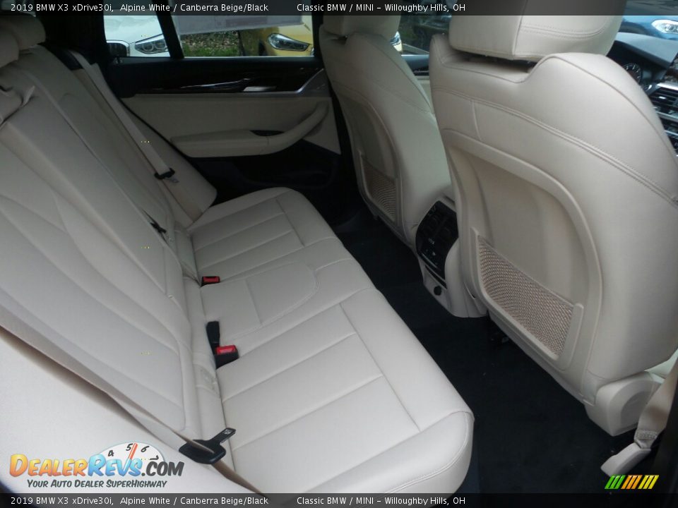 2019 BMW X3 xDrive30i Alpine White / Canberra Beige/Black Photo #4