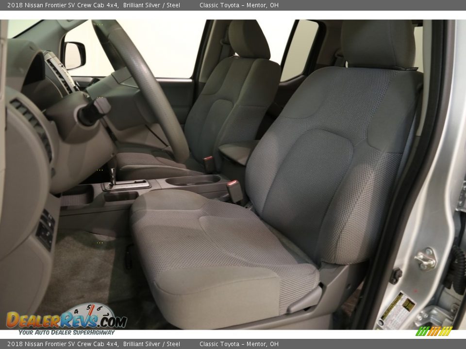 2018 Nissan Frontier SV Crew Cab 4x4 Brilliant Silver / Steel Photo #5