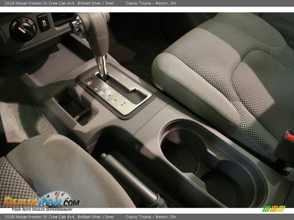 2018 Nissan Frontier SV Crew Cab 4x4 Brilliant Silver / Steel Photo #11