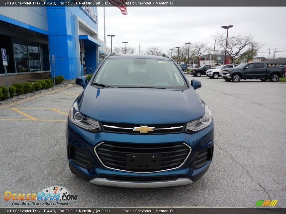 2019 Chevrolet Trax LT AWD Pacific Blue Metallic / Jet Black Photo #2