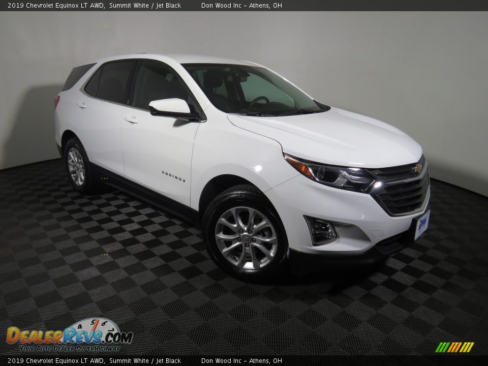2019 Chevrolet Equinox LT AWD Summit White / Jet Black Photo #2