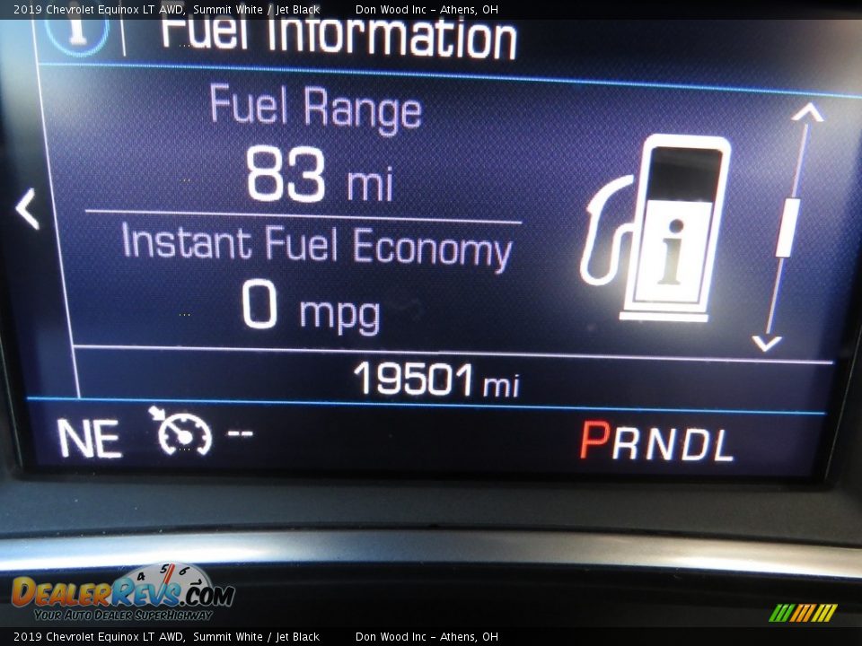 2019 Chevrolet Equinox LT AWD Summit White / Jet Black Photo #33