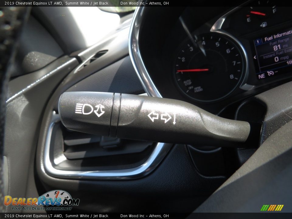 2019 Chevrolet Equinox LT AWD Summit White / Jet Black Photo #36