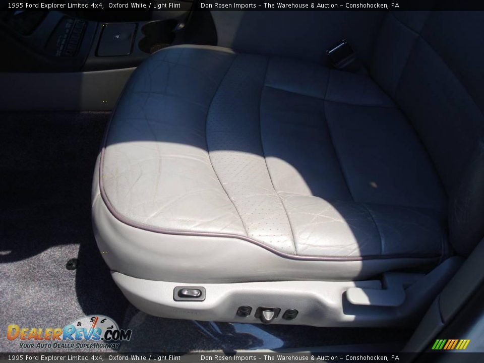 1995 Ford Explorer Limited 4x4 Oxford White / Light Flint Photo #15