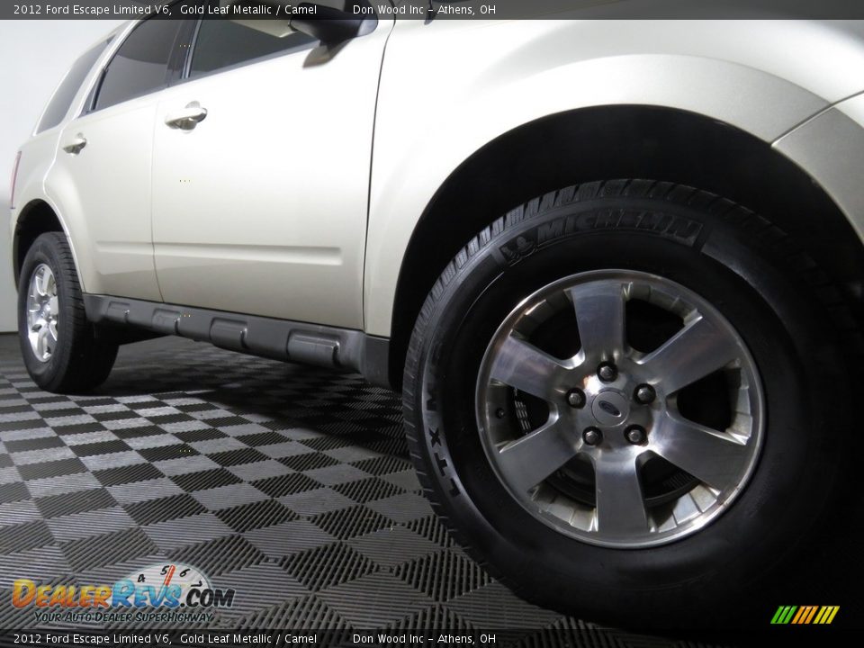 2012 Ford Escape Limited V6 Gold Leaf Metallic / Camel Photo #4