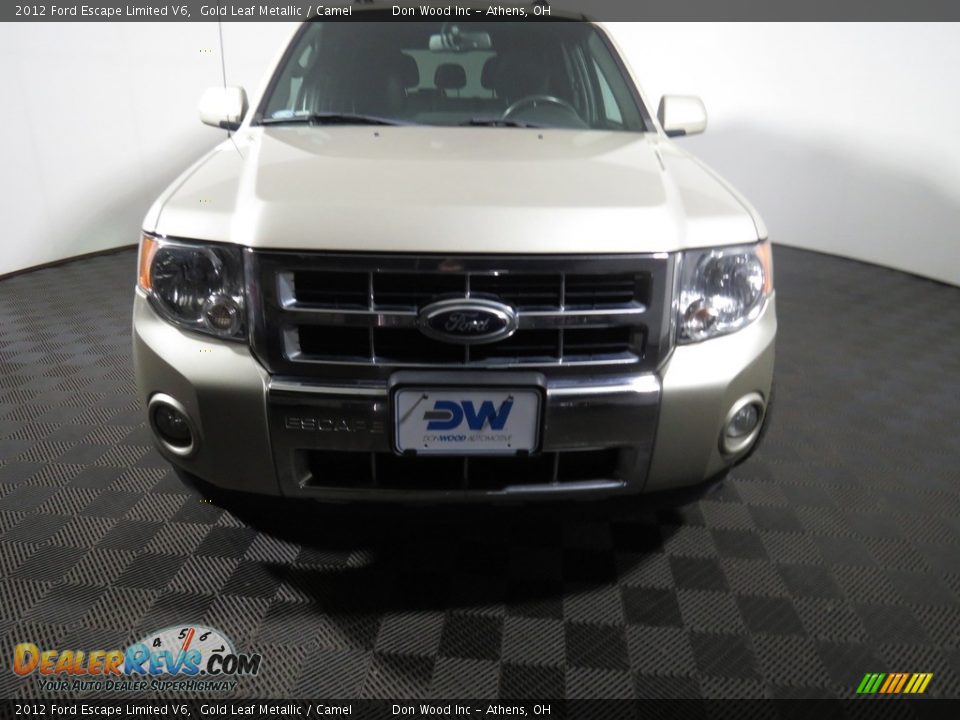 2012 Ford Escape Limited V6 Gold Leaf Metallic / Camel Photo #5