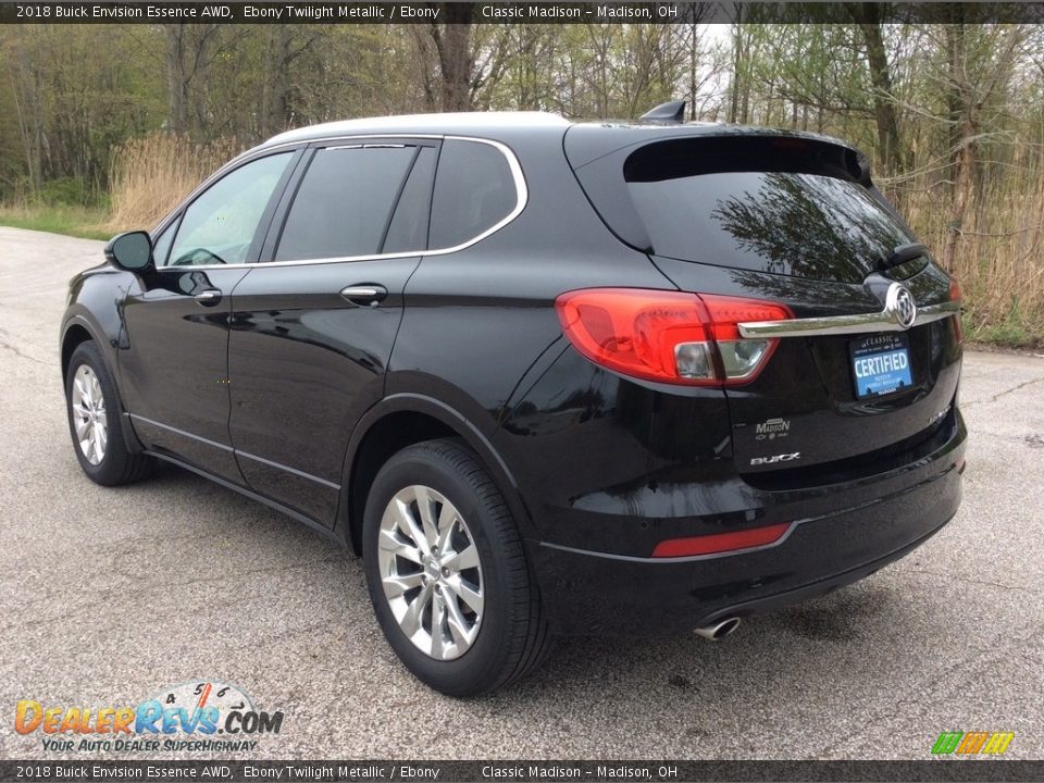 2018 Buick Envision Essence AWD Ebony Twilight Metallic / Ebony Photo #3