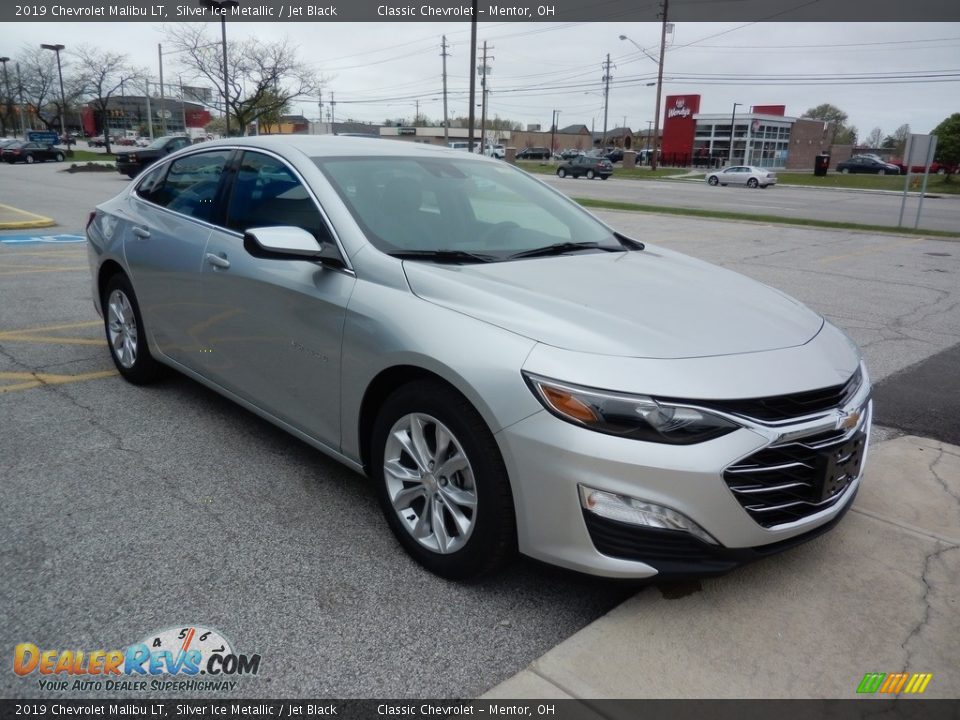 2019 Chevrolet Malibu LT Silver Ice Metallic / Jet Black Photo #3