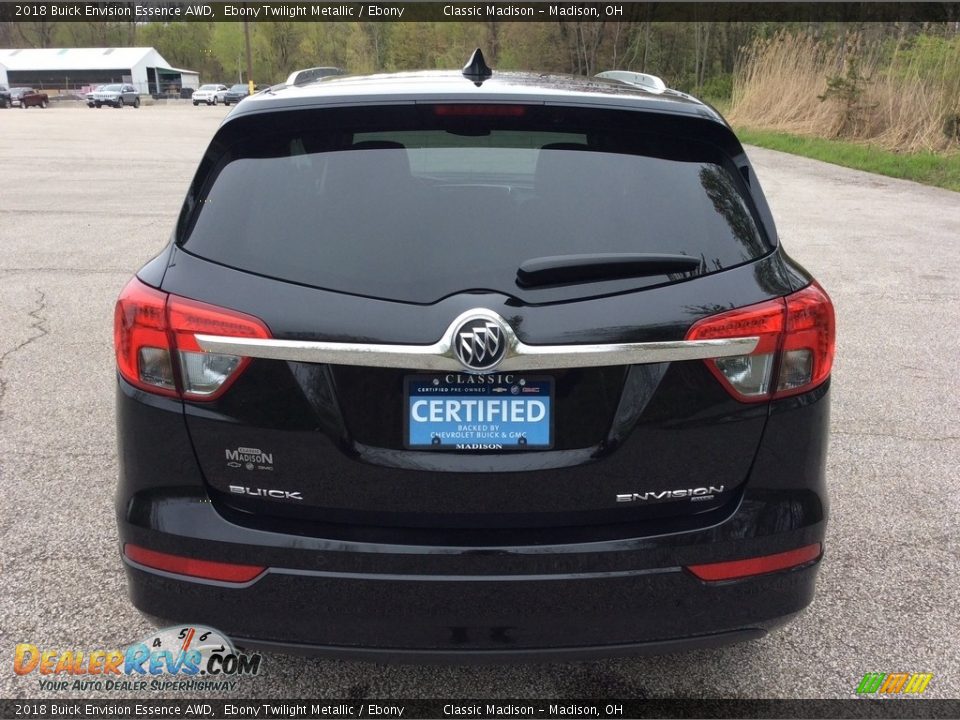 2018 Buick Envision Essence AWD Ebony Twilight Metallic / Ebony Photo #4