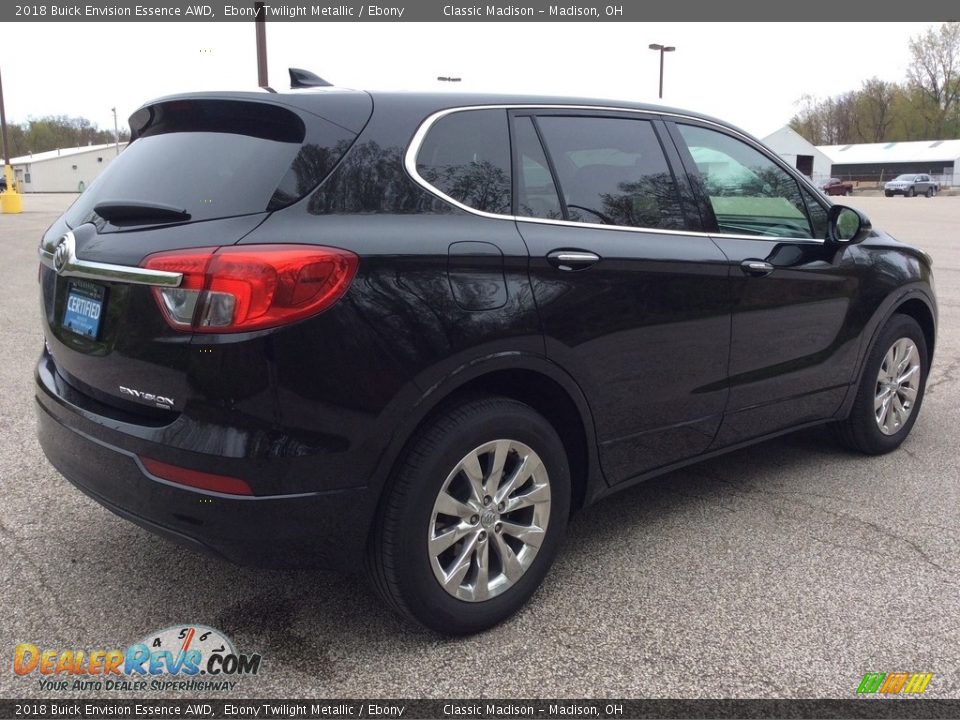 2018 Buick Envision Essence AWD Ebony Twilight Metallic / Ebony Photo #5