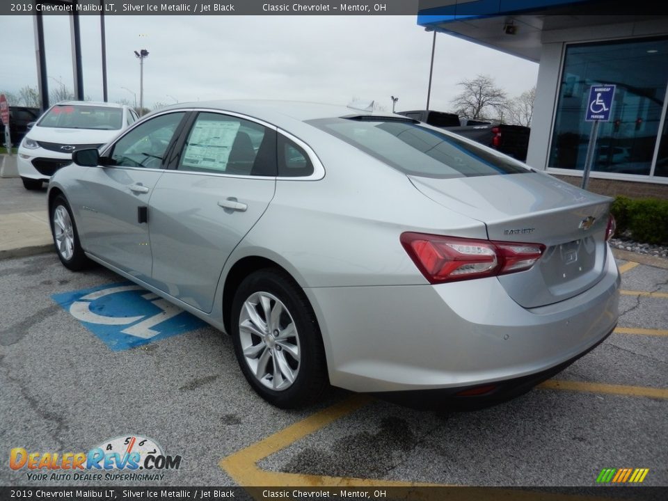2019 Chevrolet Malibu LT Silver Ice Metallic / Jet Black Photo #5