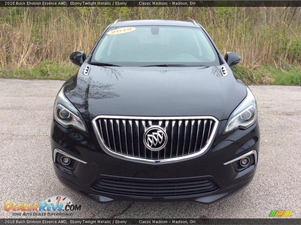 2018 Buick Envision Essence AWD Ebony Twilight Metallic / Ebony Photo #8