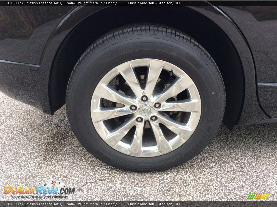 2018 Buick Envision Essence AWD Ebony Twilight Metallic / Ebony Photo #10