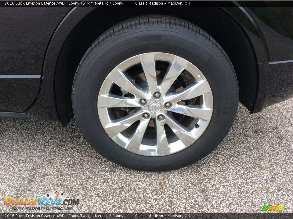 2018 Buick Envision Essence AWD Ebony Twilight Metallic / Ebony Photo #11