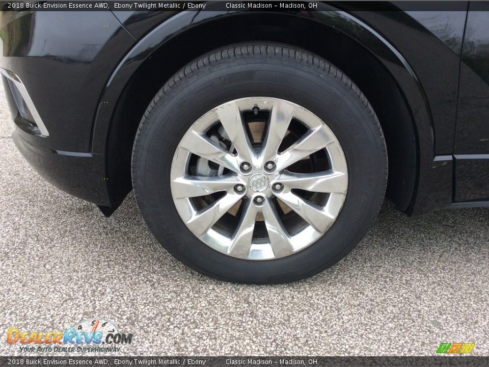 2018 Buick Envision Essence AWD Ebony Twilight Metallic / Ebony Photo #12