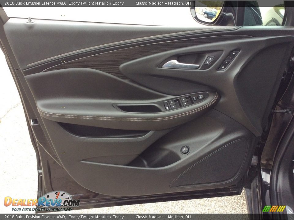 2018 Buick Envision Essence AWD Ebony Twilight Metallic / Ebony Photo #13