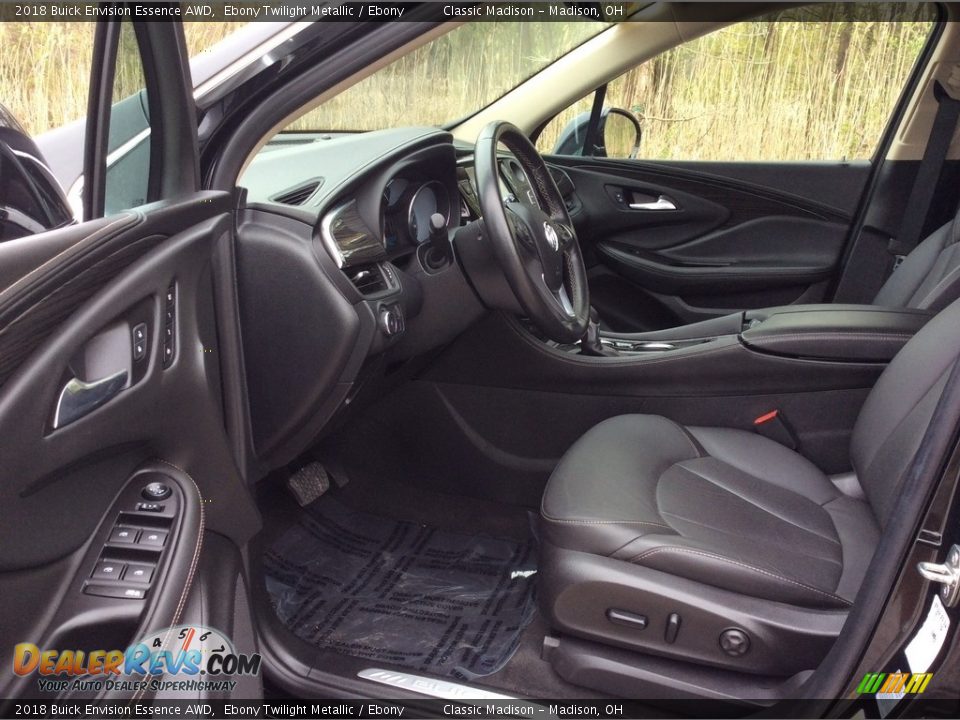 2018 Buick Envision Essence AWD Ebony Twilight Metallic / Ebony Photo #14