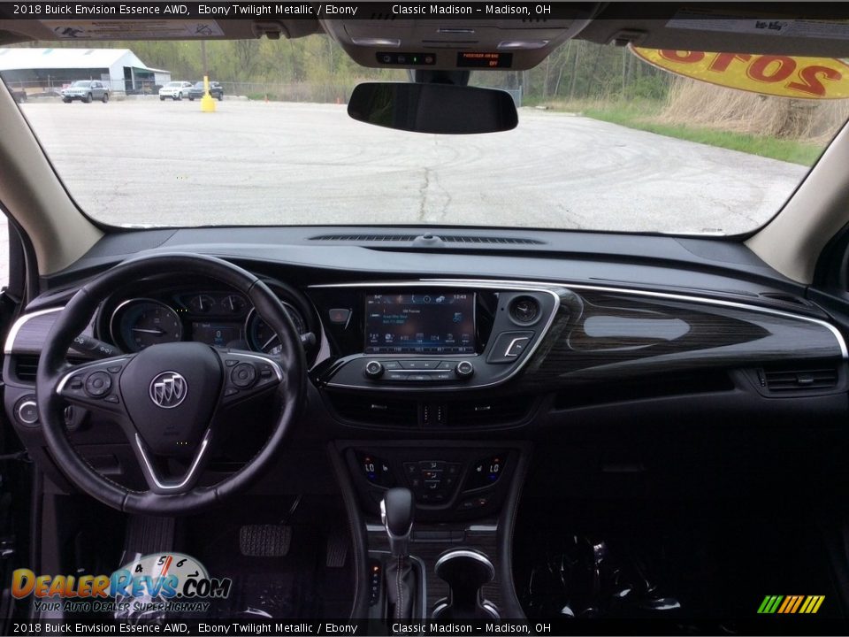 2018 Buick Envision Essence AWD Ebony Twilight Metallic / Ebony Photo #16