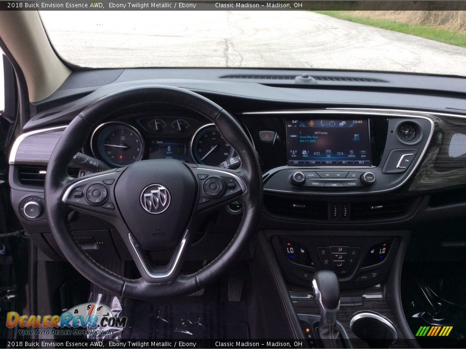2018 Buick Envision Essence AWD Ebony Twilight Metallic / Ebony Photo #17