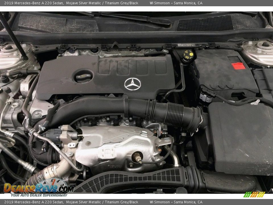 2019 Mercedes-Benz A 220 Sedan Mojave Silver Metallic / Titanium Grey/Black Photo #8