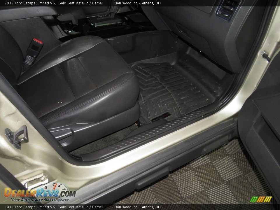 2012 Ford Escape Limited V6 Gold Leaf Metallic / Camel Photo #32