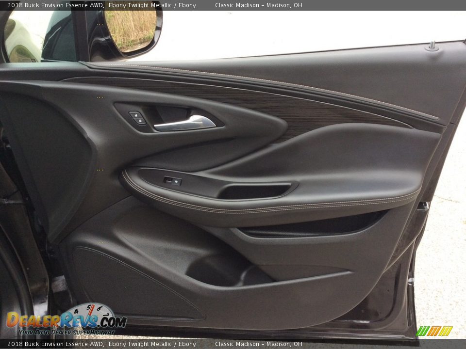 2018 Buick Envision Essence AWD Ebony Twilight Metallic / Ebony Photo #25