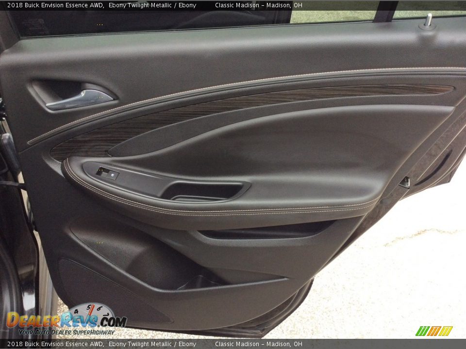 2018 Buick Envision Essence AWD Ebony Twilight Metallic / Ebony Photo #27