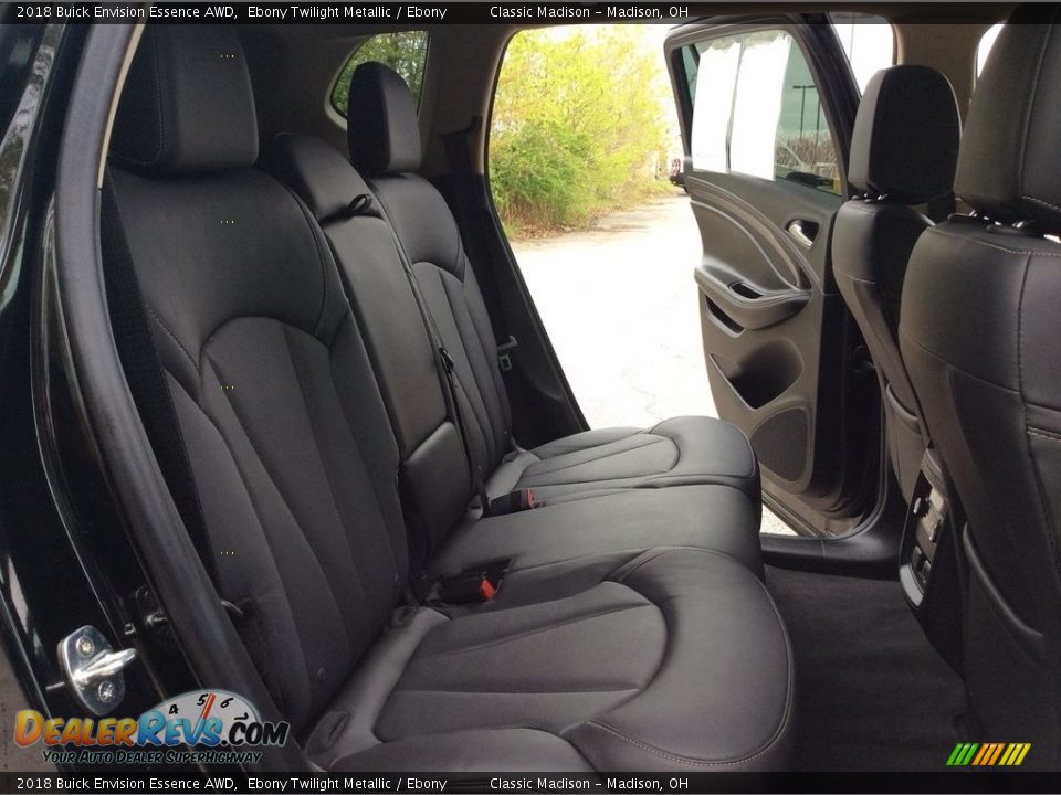 2018 Buick Envision Essence AWD Ebony Twilight Metallic / Ebony Photo #28