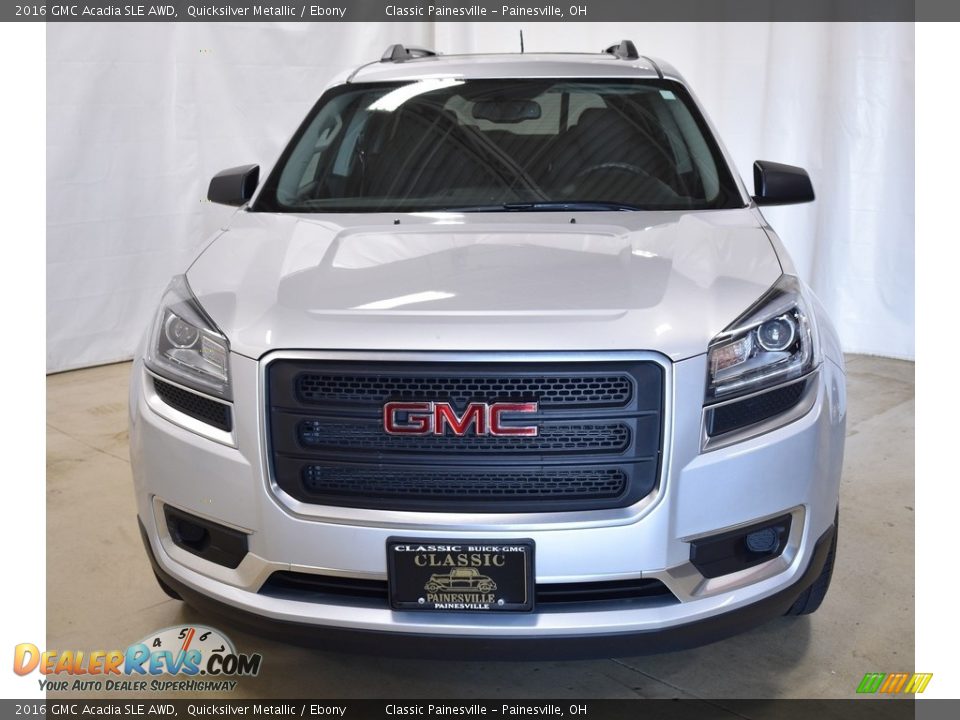 2016 GMC Acadia SLE AWD Quicksilver Metallic / Ebony Photo #4