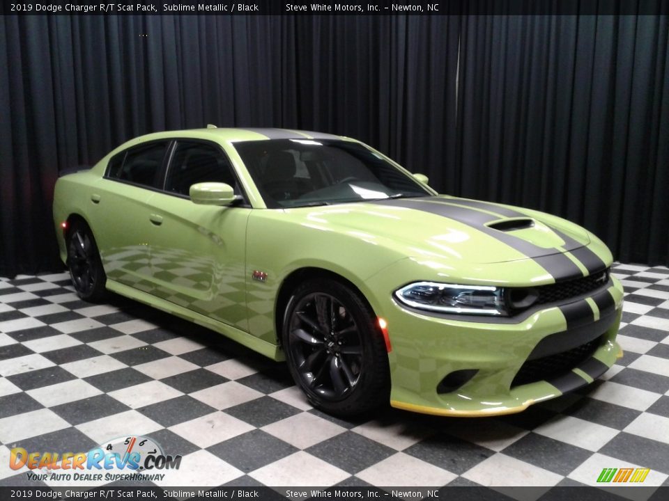 2019 Dodge Charger R/T Scat Pack Sublime Metallic / Black Photo #4