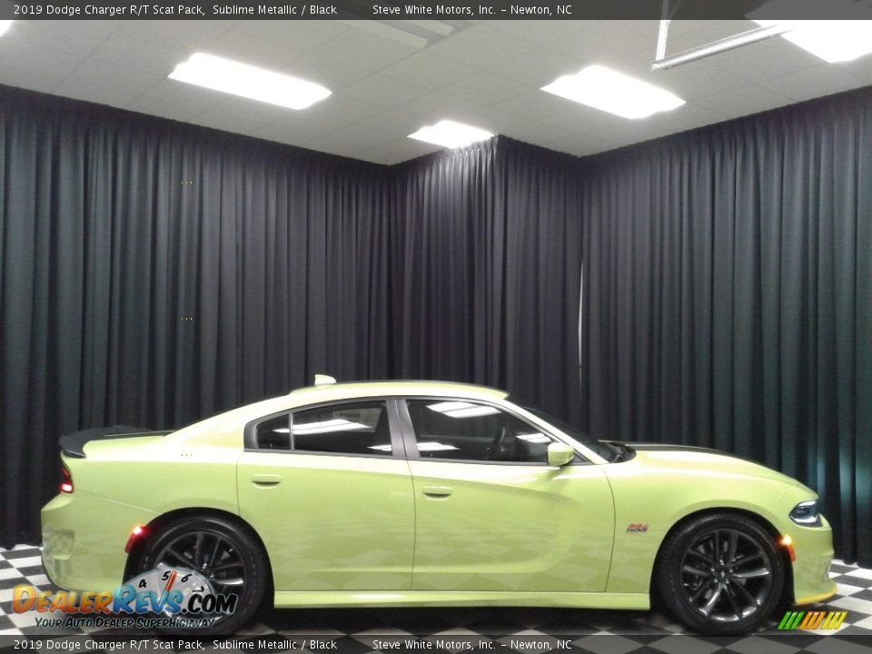 2019 Dodge Charger R/T Scat Pack Sublime Metallic / Black Photo #5